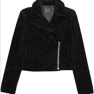 Textured Theory moto jacket